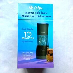 Mr Coffee Express Cold Brew - NEW & Sealed in Box!